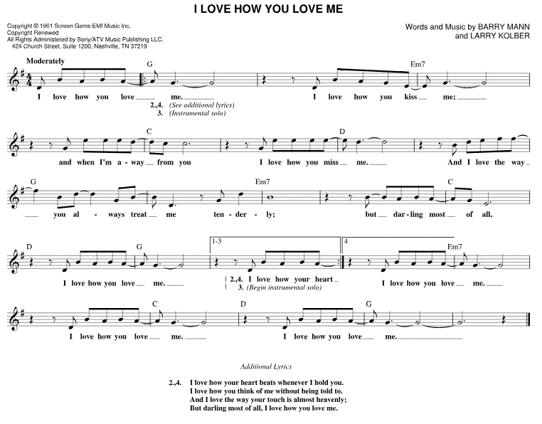 Sheet Music
